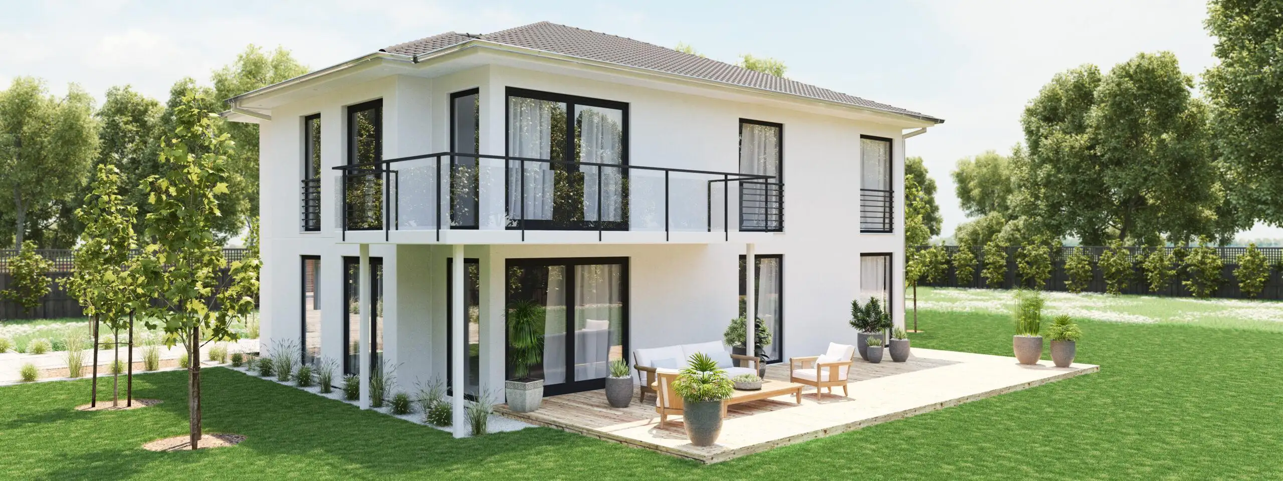 Qualitativ hochwertige Hausrenovierung in modernem Design durch Handwerker-Marktredwitz