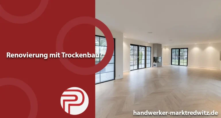 Renovierung mit Trockenbau?